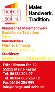 Doege + Sohn Malerbetrieb GmbH - Banner